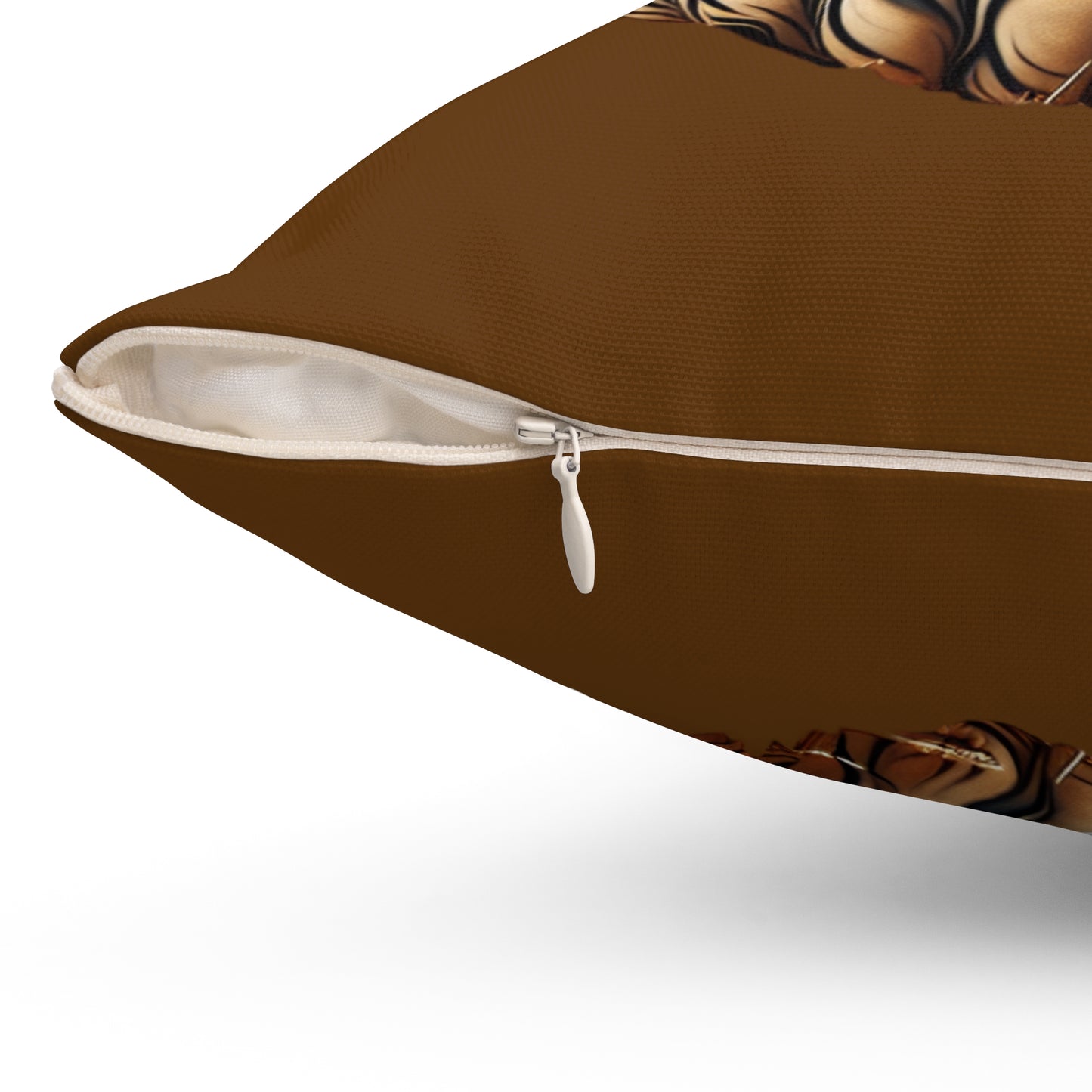 Fall Pumpkin Spun Polyester Square Pillow