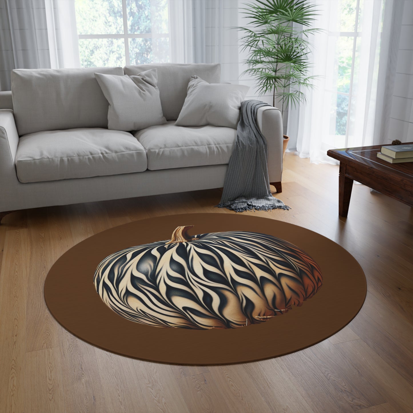 Fall Home Decor Round Rug
