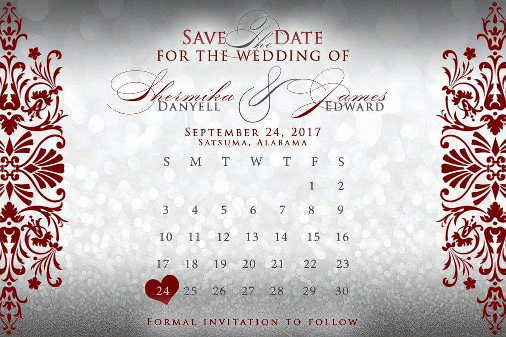 Save the Date Calendar