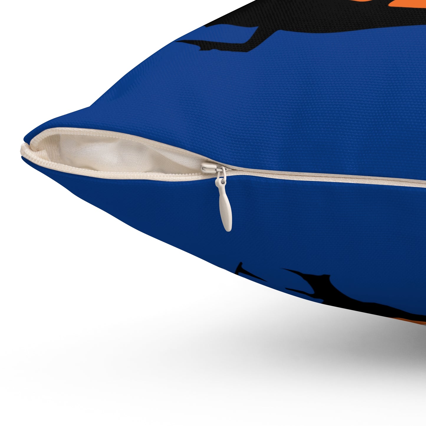 Basketball Boy Personalized Spun Pillow, Sports Room Decor, Gift for Boys, Custom Name Throw Cushion, Kids Bedroom Decor