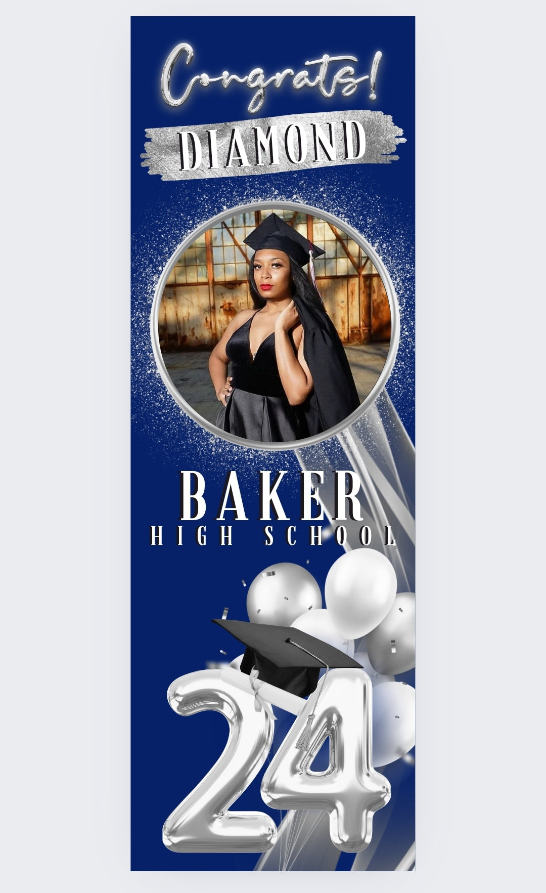 Graduation Vinyl Banner - 2 Day turnaround