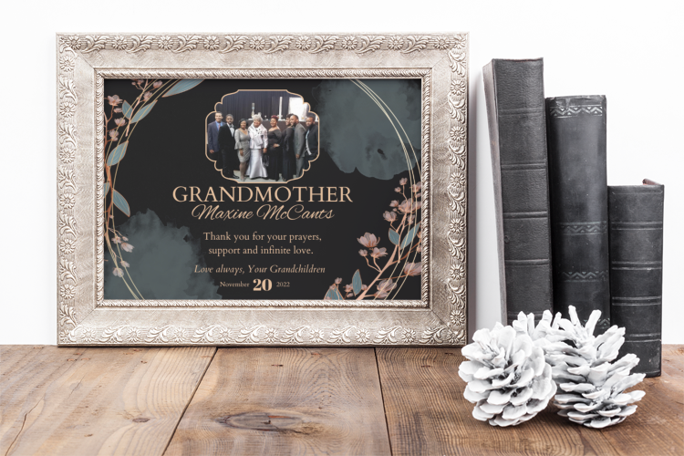 Grandmother's Photo Plaque