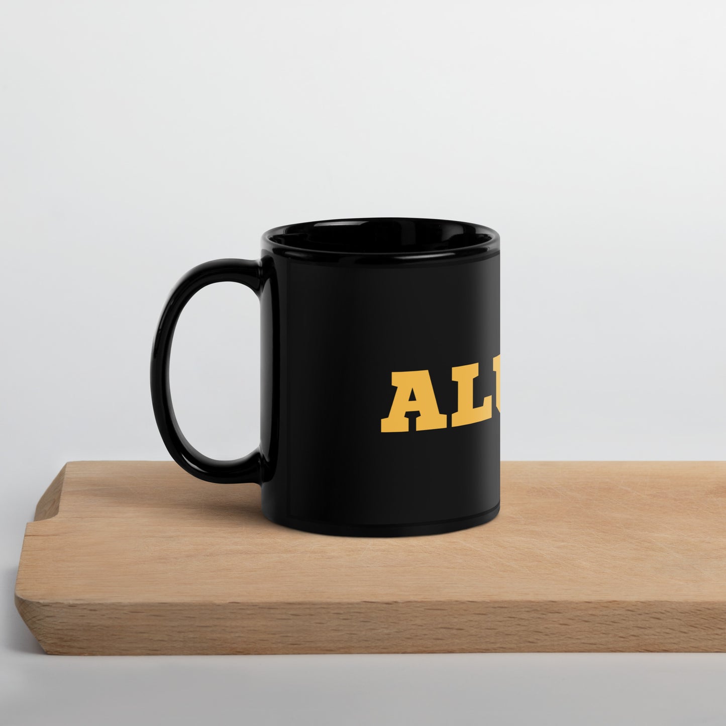 Alumni Black Glossy Mug