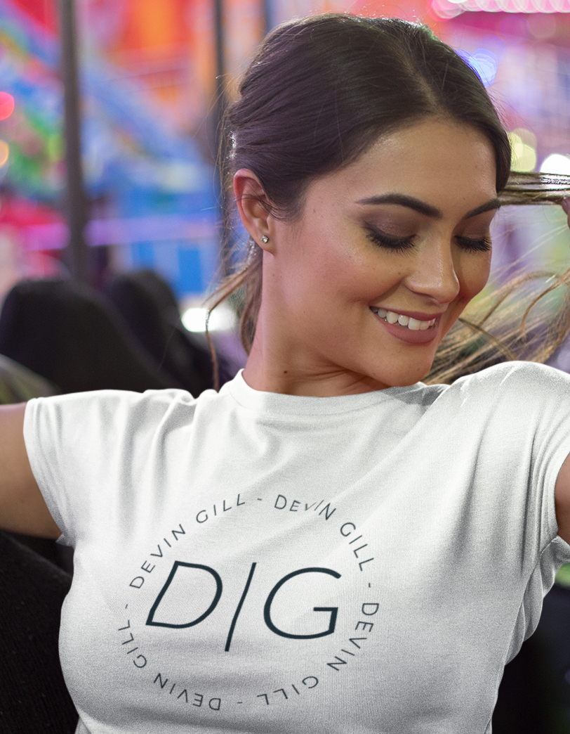 Initials and Name T-Shirt