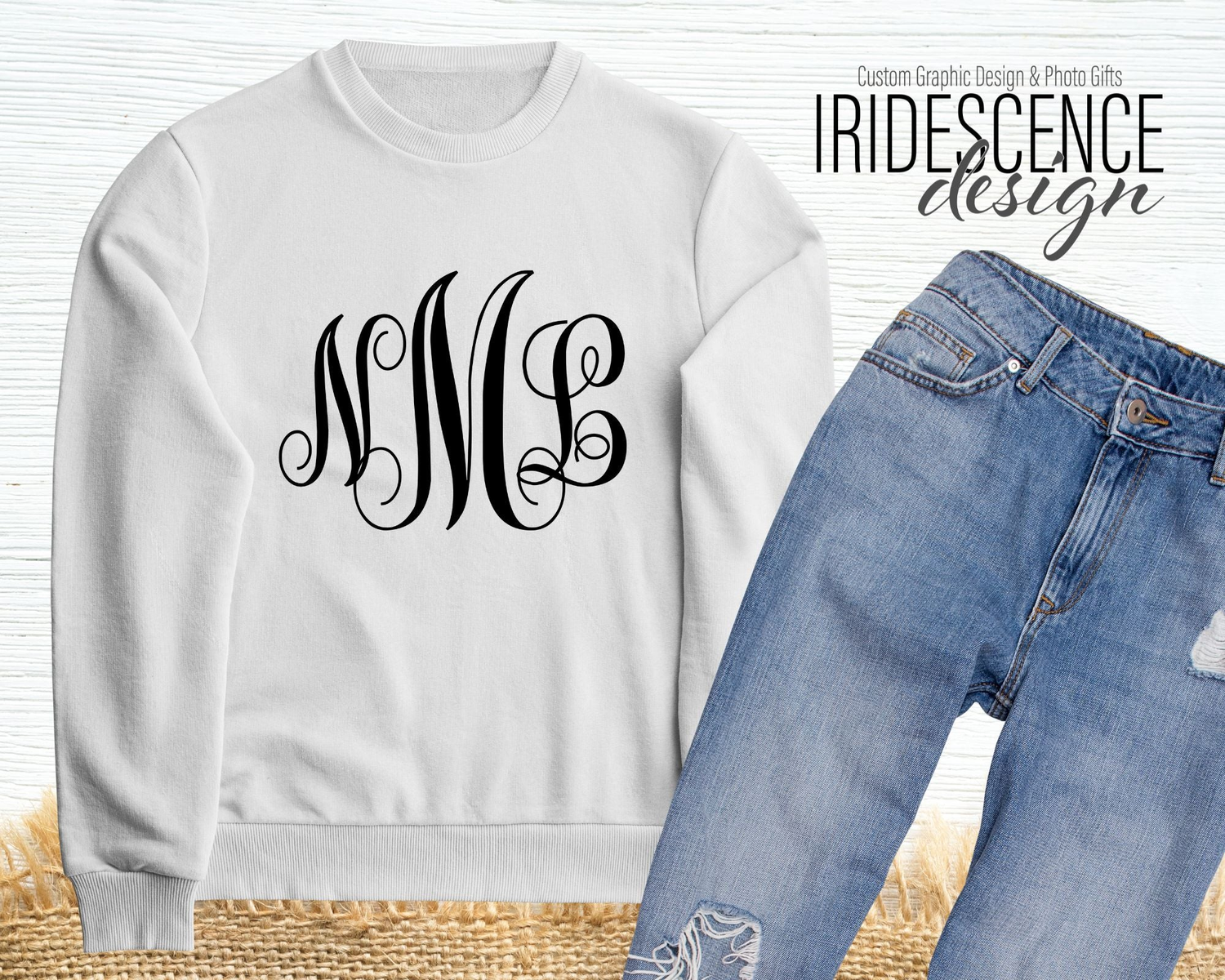 Monogrammed photo gifts