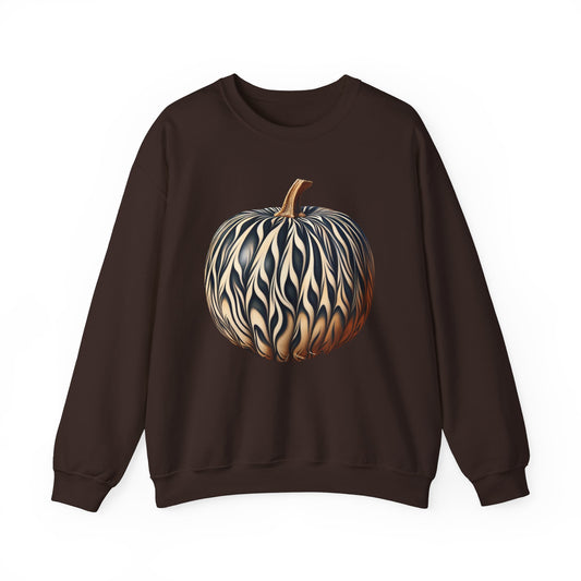 Fall Pumpkin sweatshirt, Animal Print Fall Sweatahirt, Pumpkin lounge Fall