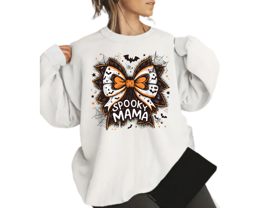 Cozy Spooky Mom Halloween Sweatshirt – Autumn Vibes