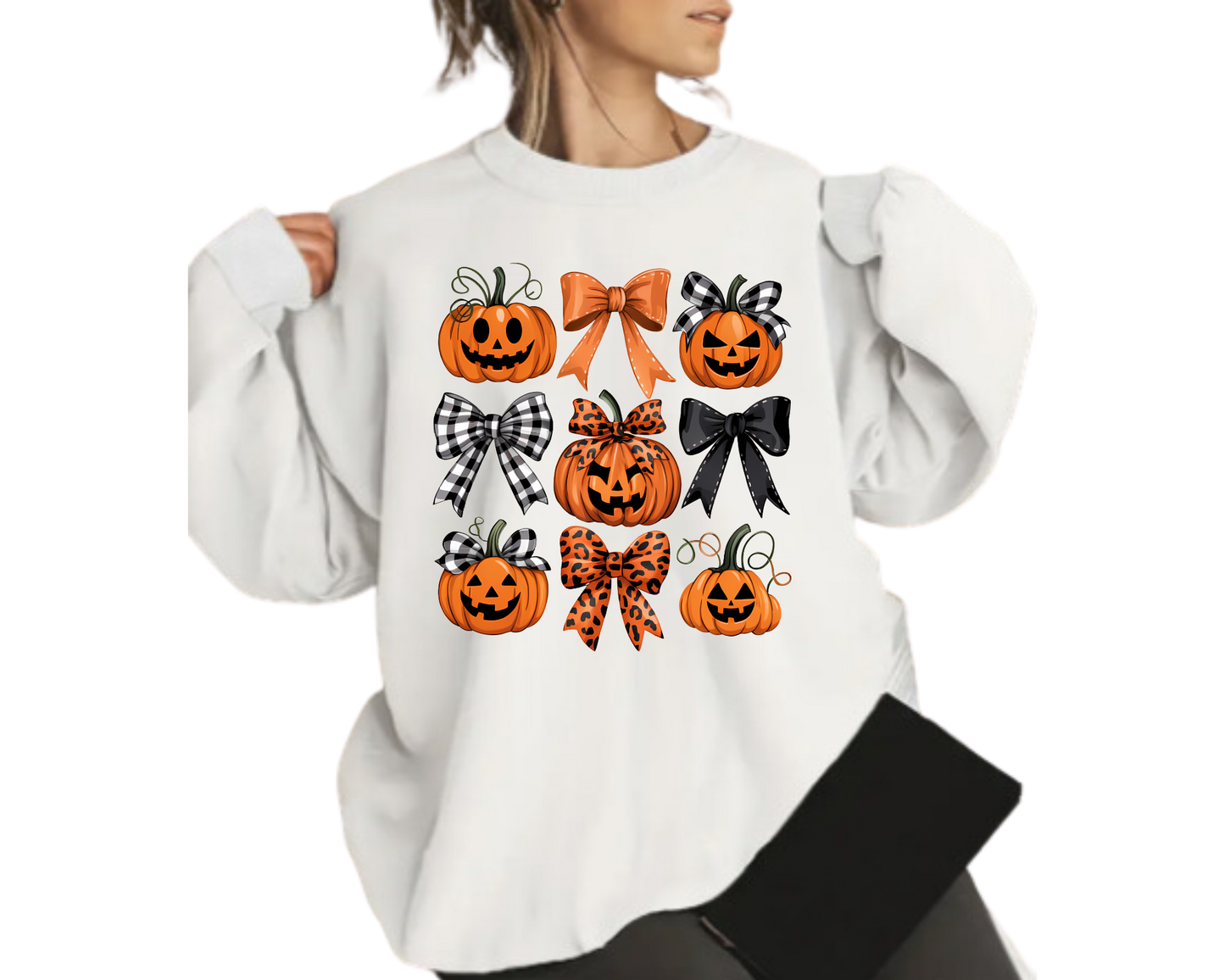 Cozy Pumpkin Halloween Sweatshirt – Autumn Vibes, adult, toddler, baby