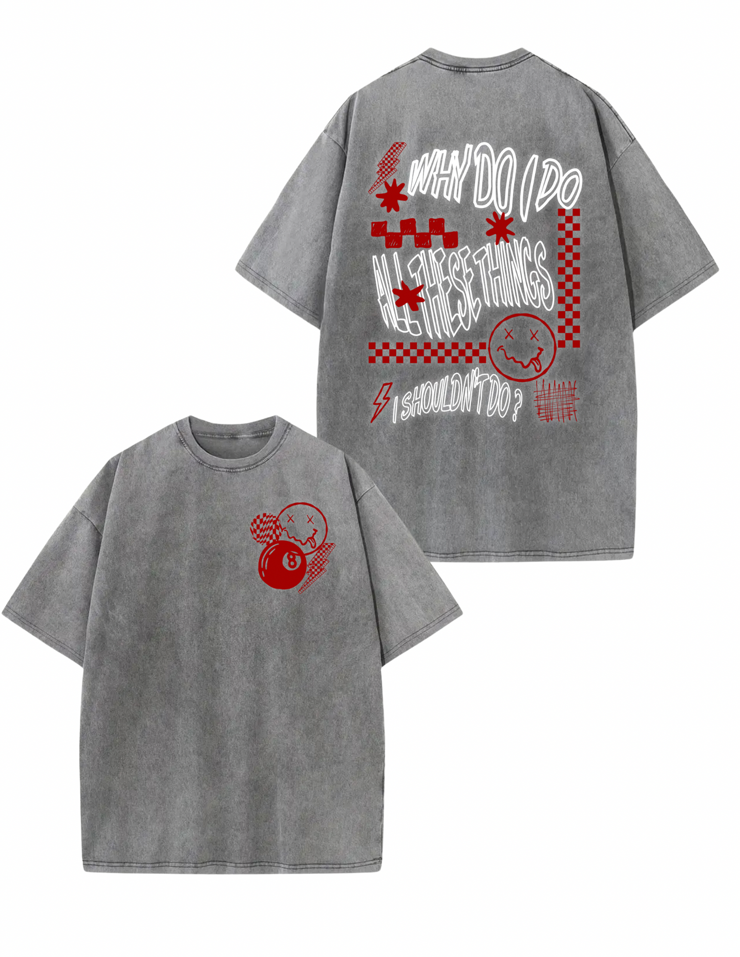 RED CLAY Vintage Stylish T-shirt – Streetwear Vibes