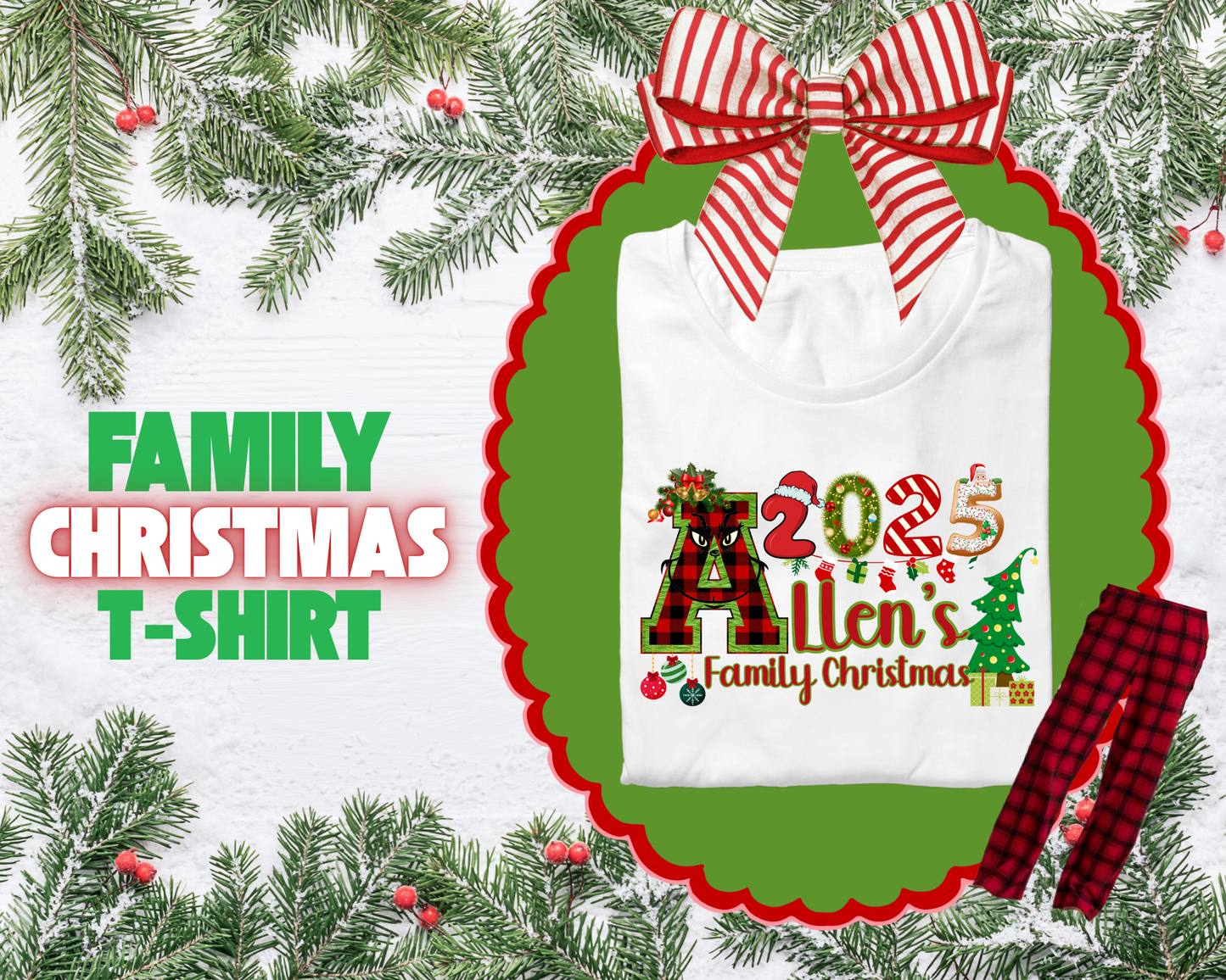 Christmas Family T-shirt 2025