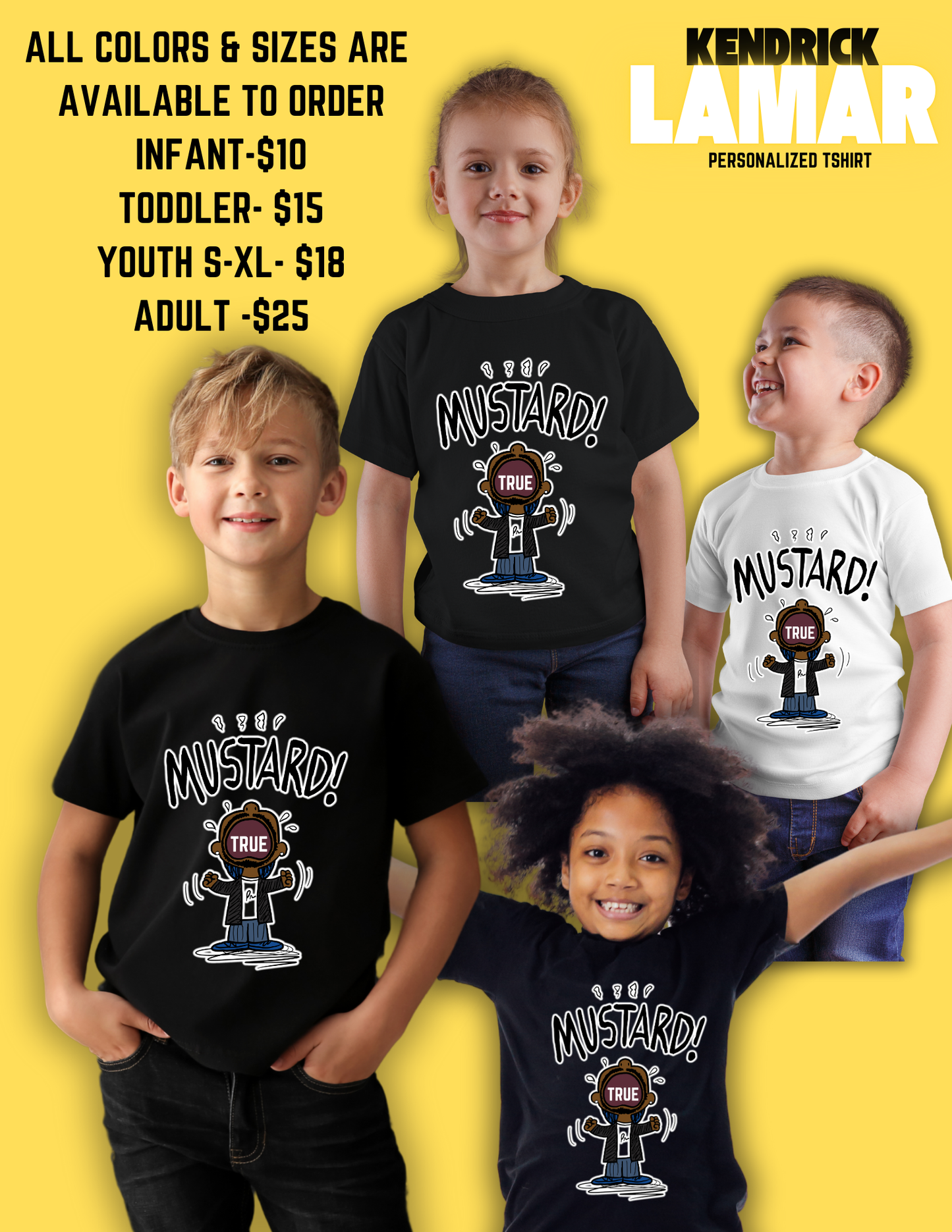 Kendrick Lamar Mustard tshirt