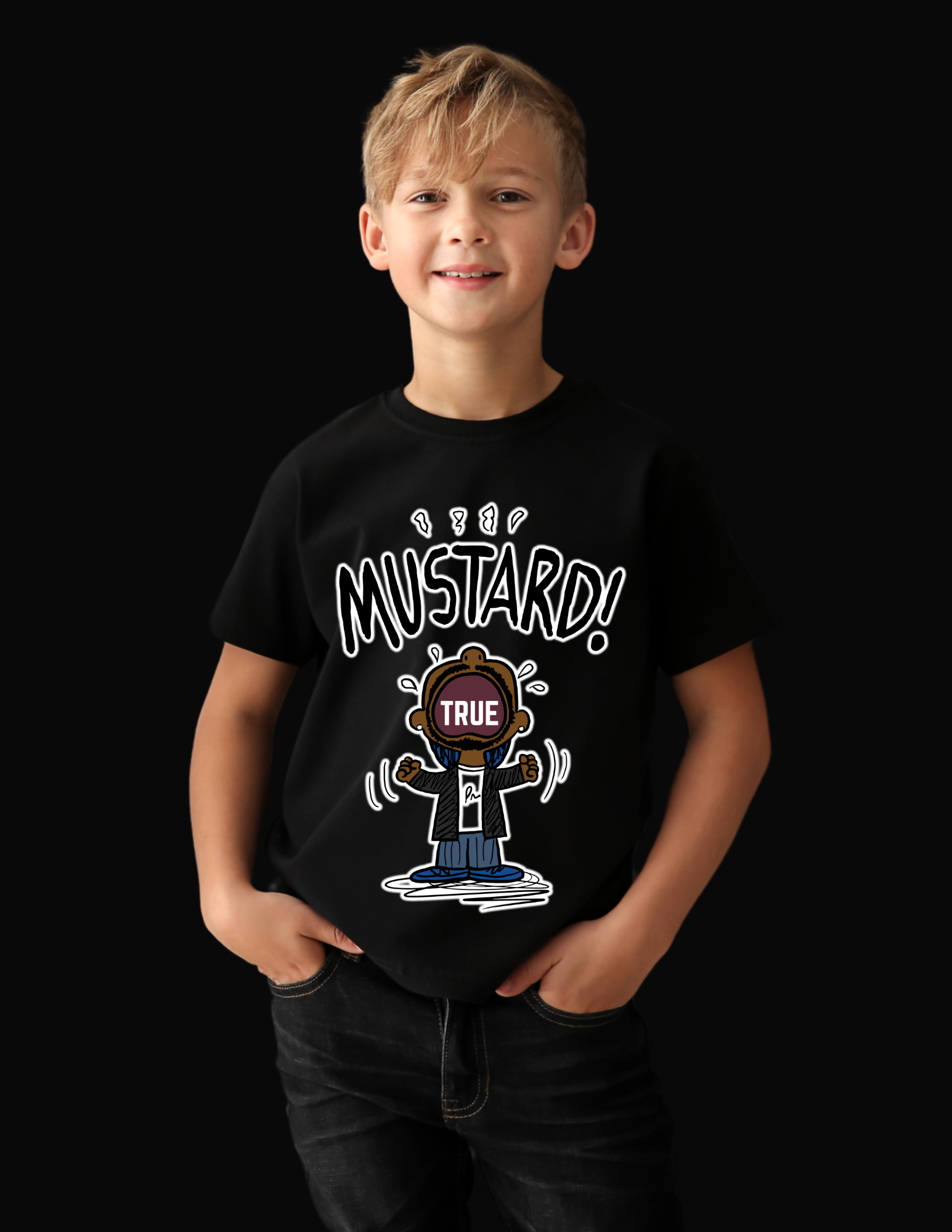 Kendrick Lamar Mustard tshirt youth