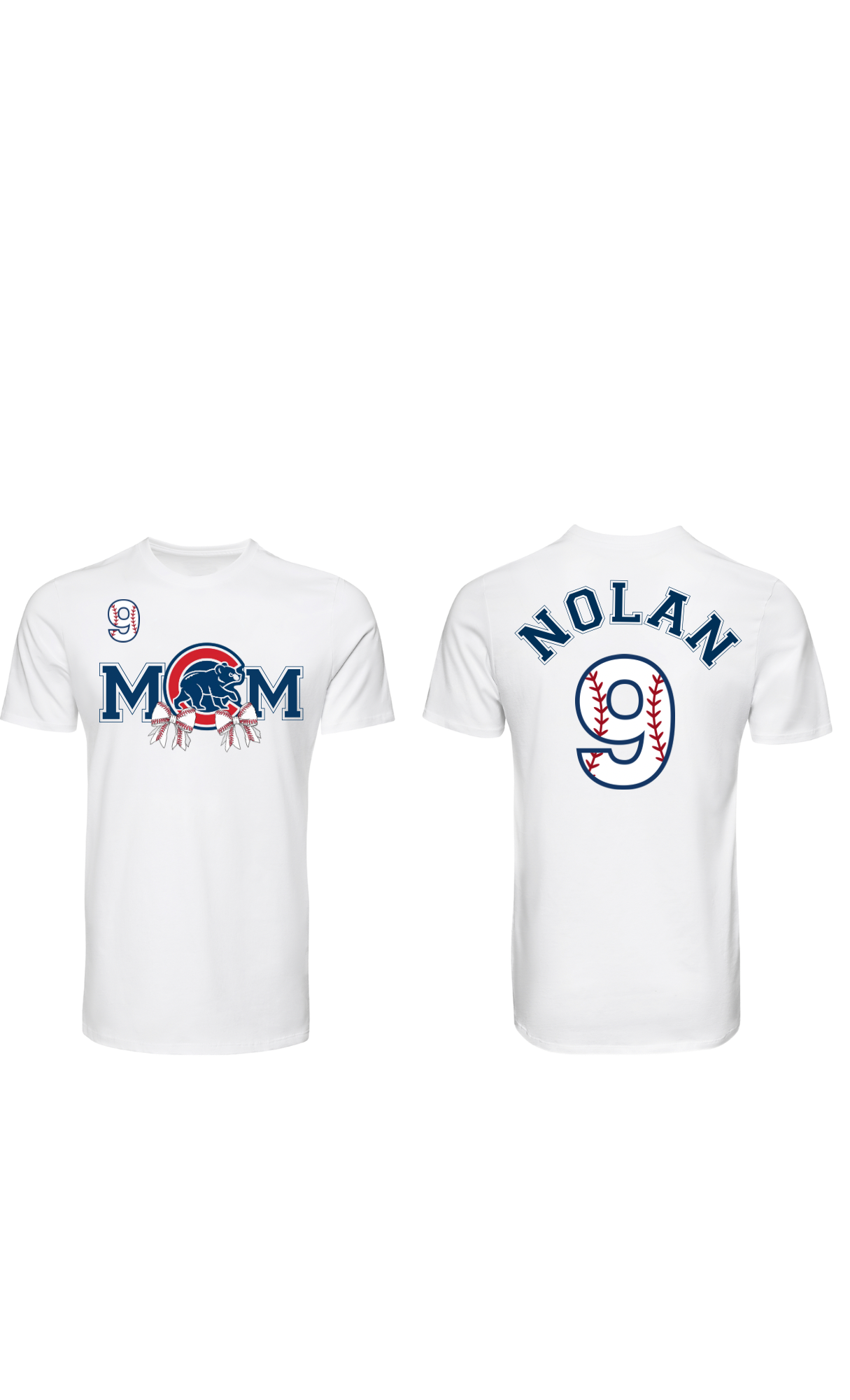 5 or more, Custom Little League Fan T-shirts