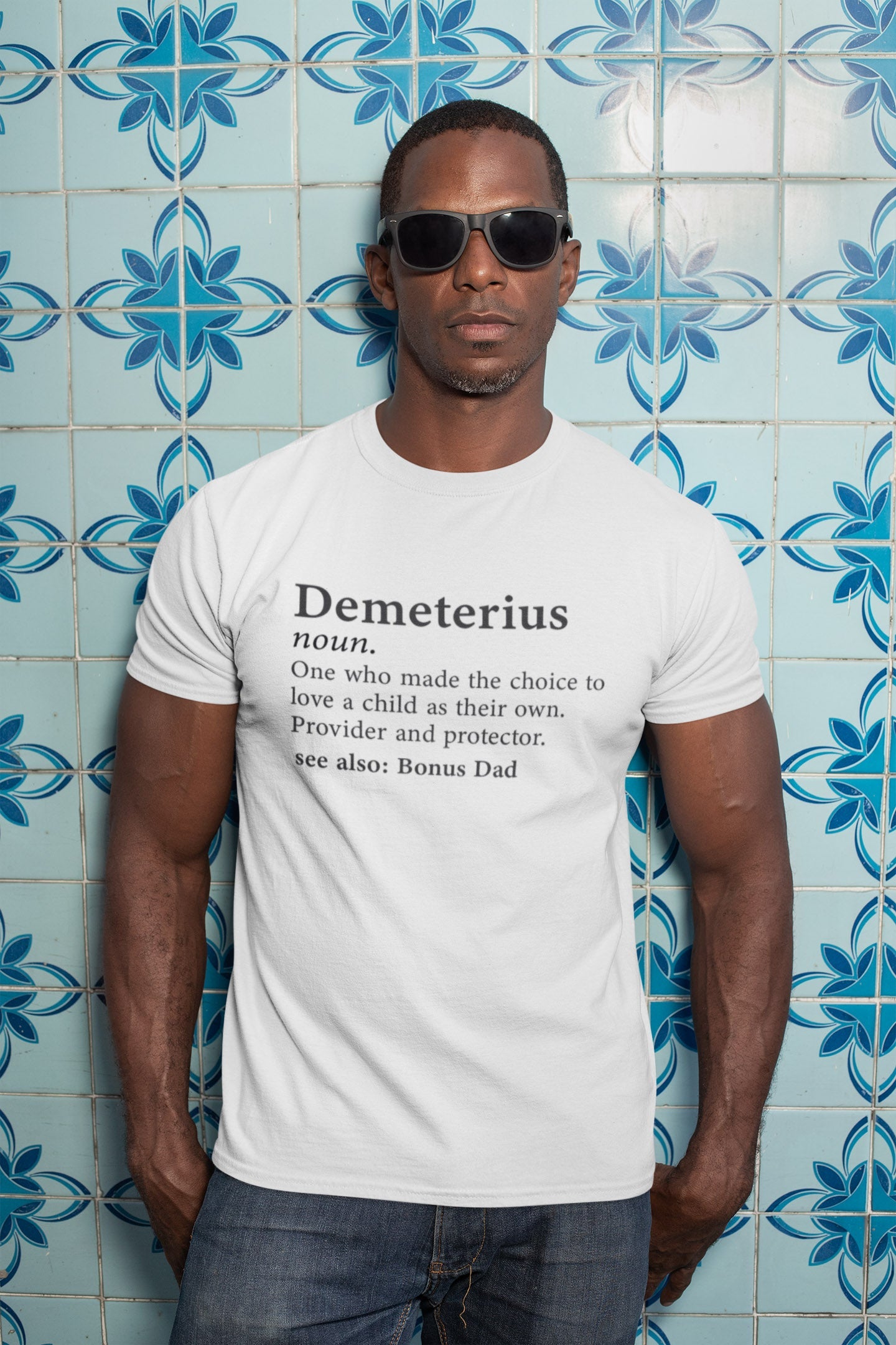 Bonus Dad Definition T-Shirt with name