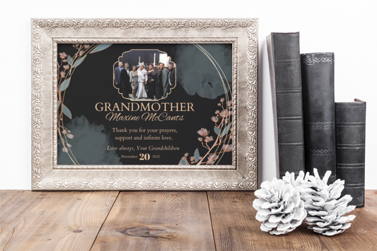 Grandmother's Photo Plaque