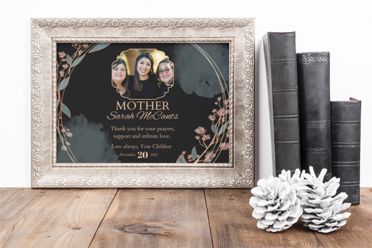 Mother's Photo Plaque