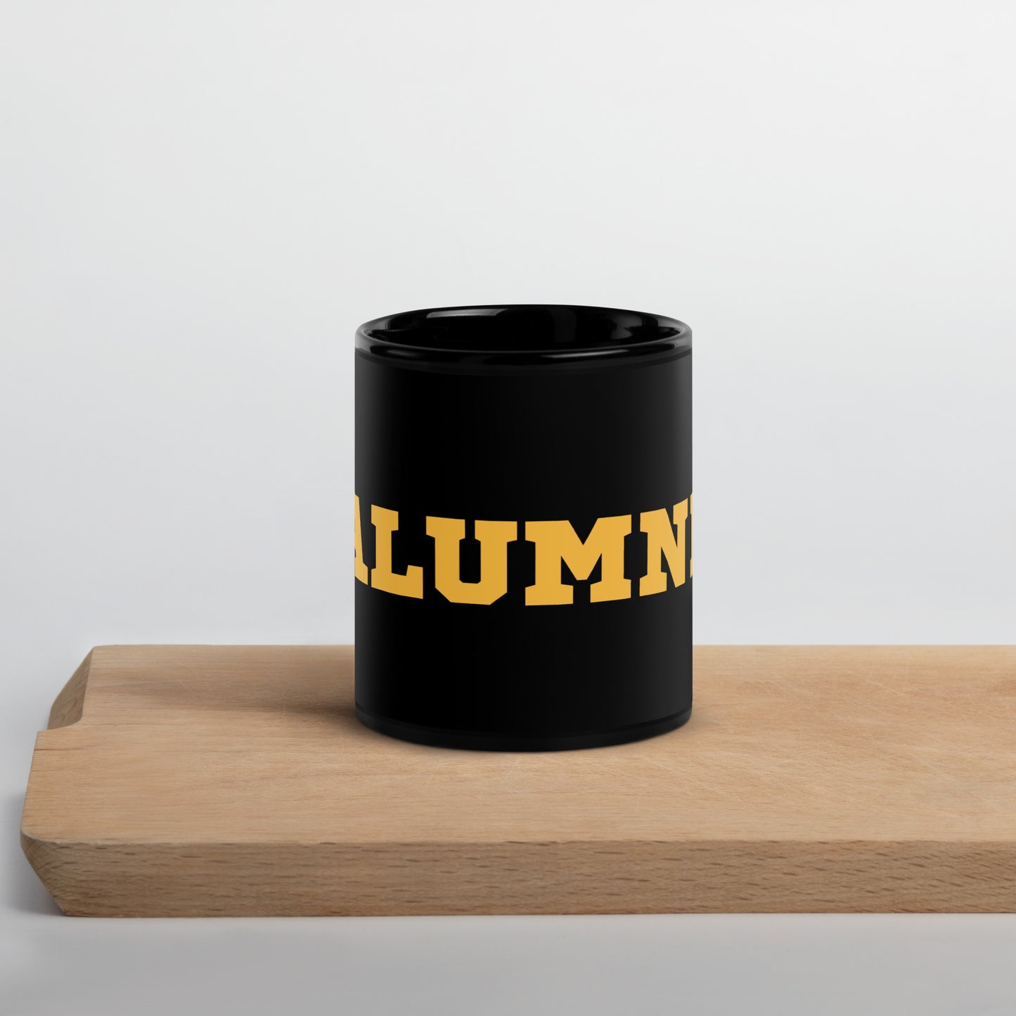 Alumni Black Glossy Mug