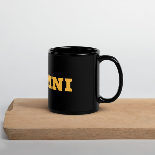 Alumni Black Glossy Mug