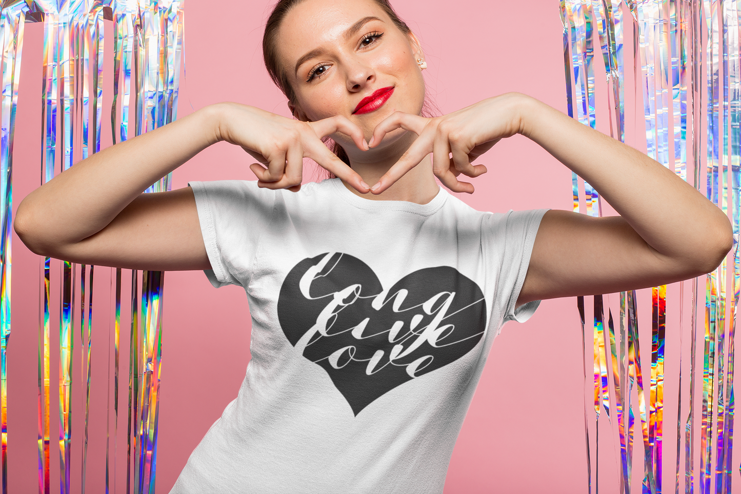 Long Live Love (Heart) - T-Shirt