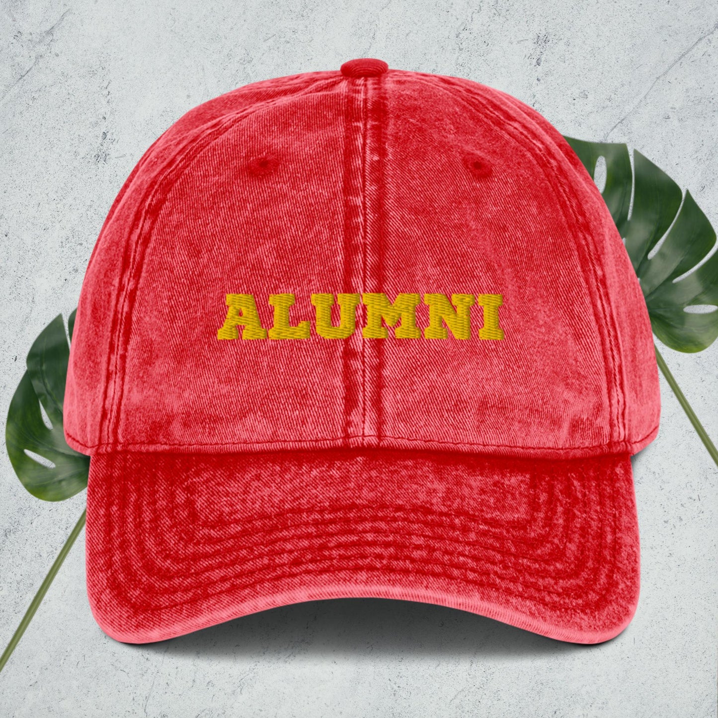 Alumni Vintage Cotton Twill Baseball Cap